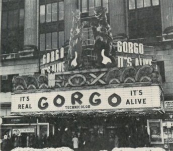Monstrous Marquee - Gorgo - Fox - Philadelphia, Pennsyvania - 1961