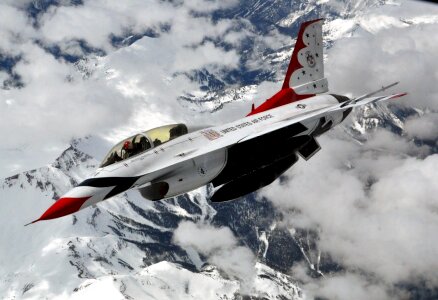 Jet thunderbirds air force photo