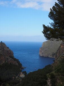 Serra de tramuntana sea bay mallorca photo