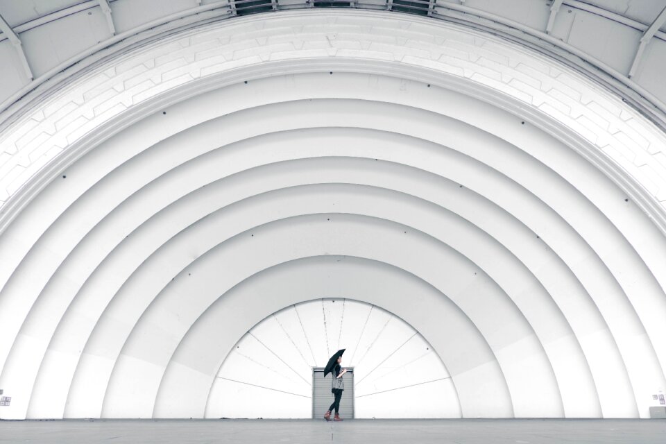 Round shell person