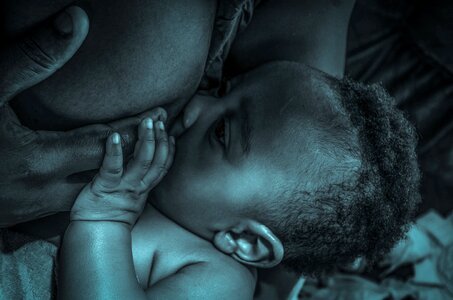 Infant mother africans