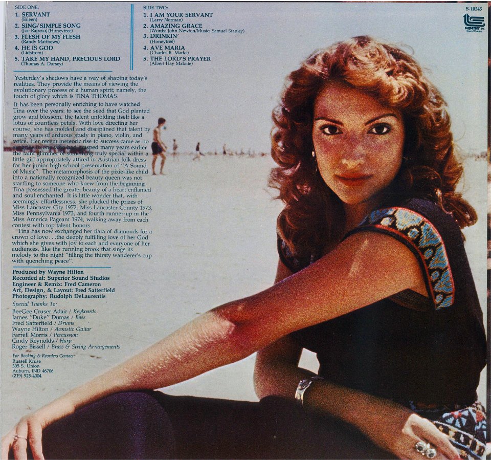 Tina Thomas Servant back cover