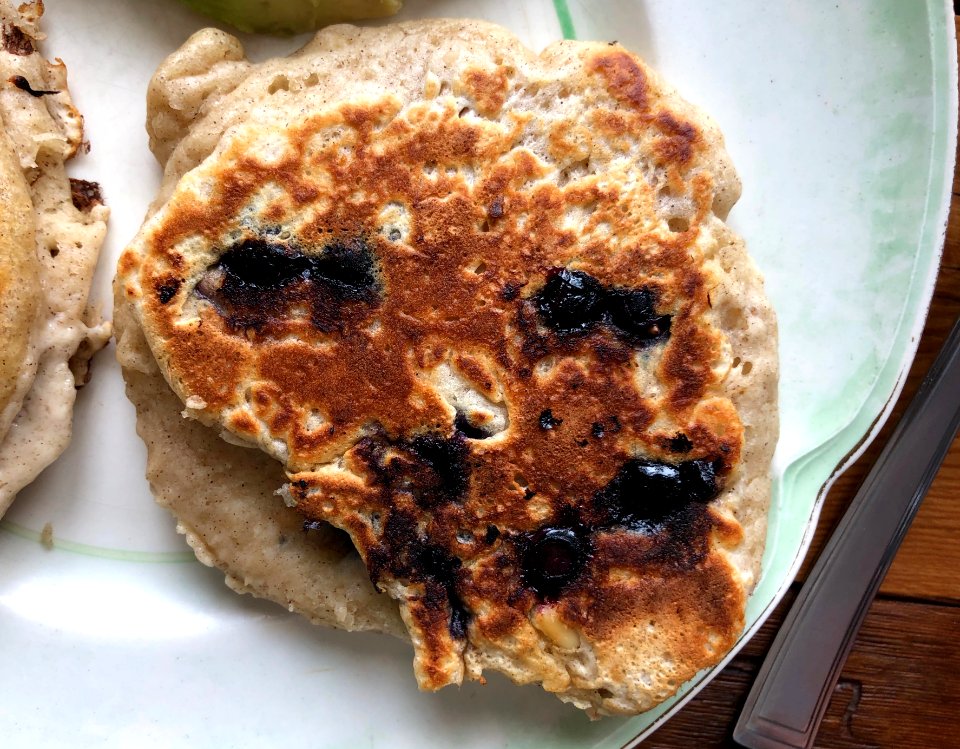 One Cooked Berry Beary Pancake