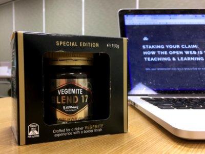 2017/365/327 Do a Workshop / Get some Vegemite