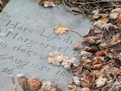 Halloween gravestone memorial