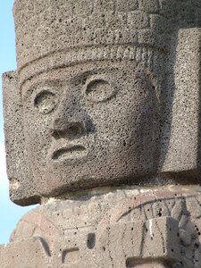 Archeology tourism stone sculpture