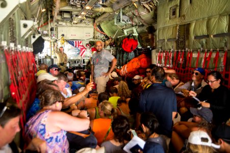 106th Rescue Wing provide rescue support to those effected by Hurrican Irma photo
