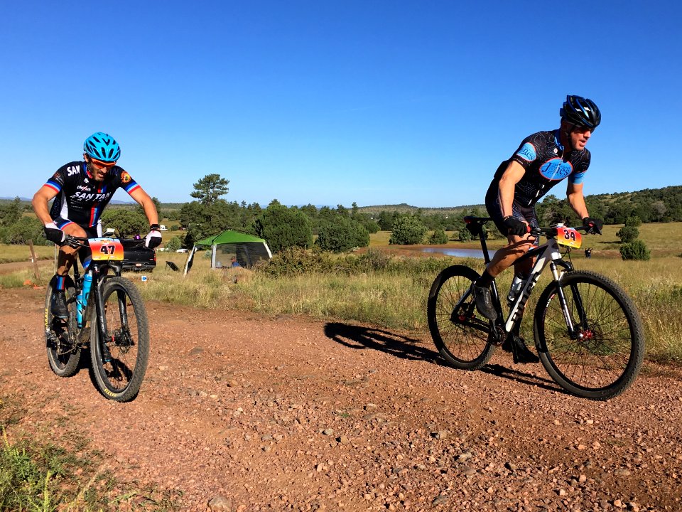 2017 Fire on the Rim Bike Race  (Racer 47, Racer 34)