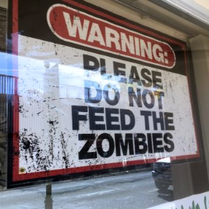 No Zombie Feeding, Ok?