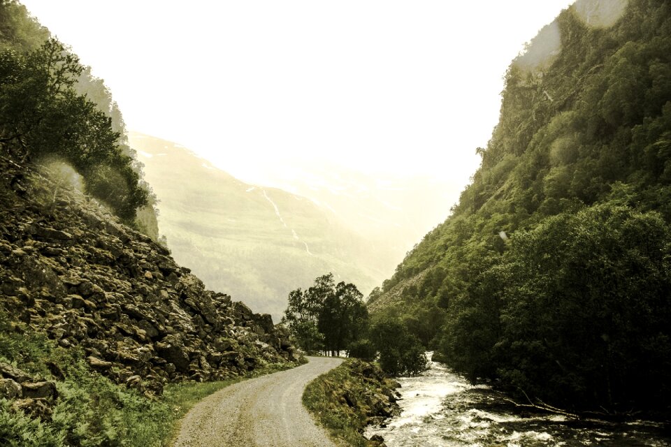 Travel landscape summer