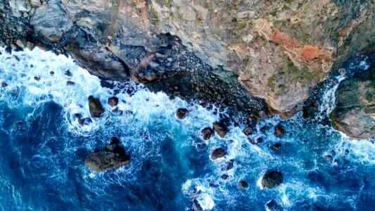 Rocks & waves @ Big Sur #4, CA