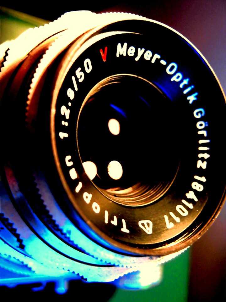 Lens cameras camera