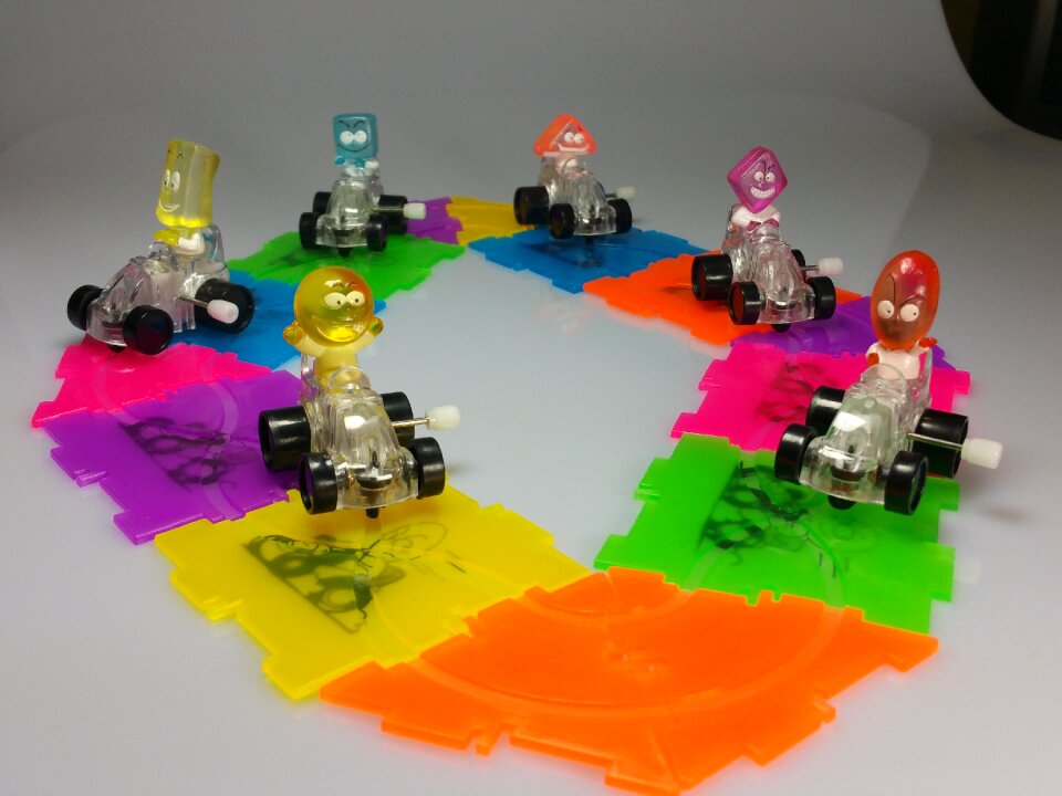 Colorful children funny