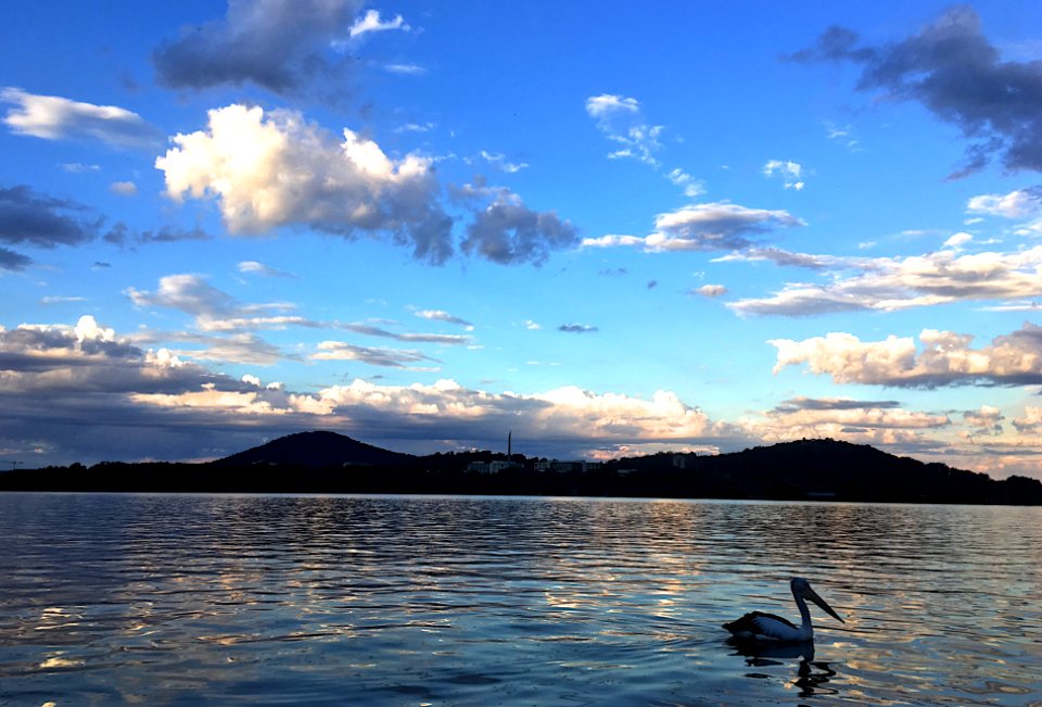 Chasing the Sunset on the Lake