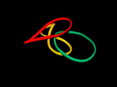 Green yellow rubber
