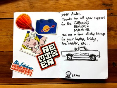 Stickers in the Mail!