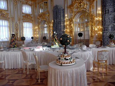 Splendor gold ornament gedeckter table