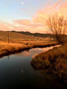Sunset Over Walker River