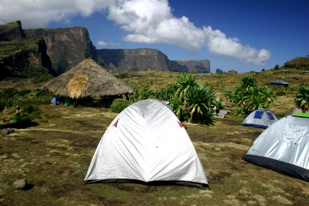 Chennek Campground, Simien Mountains National Park, Ethiopian Highlands photo