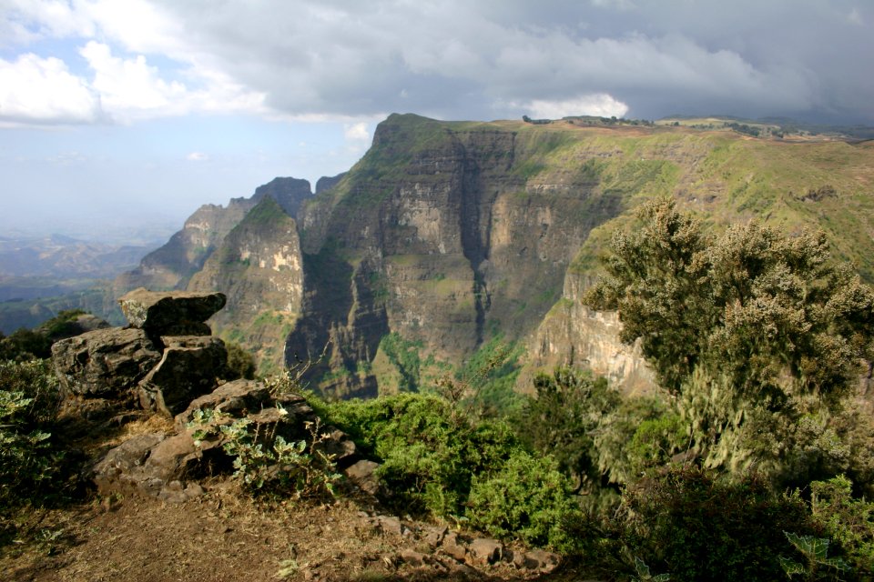 Escarpment, Simien Mountains National Park, Ethiopian Highlands