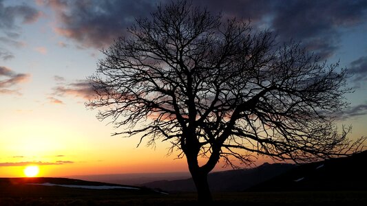 Sunset auvergne sundown
