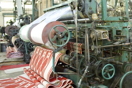 Textile manufacturing industry photo