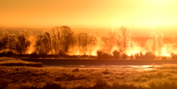 First light at Seedskadee National Wildlife Refuge