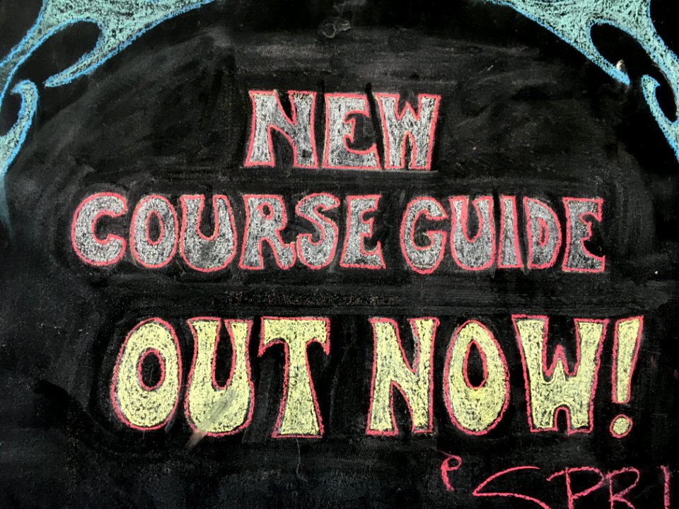 The Course Guide is Out Now!