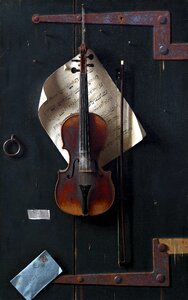 Classical music violin photo