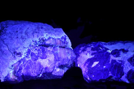 Mineral blue geology