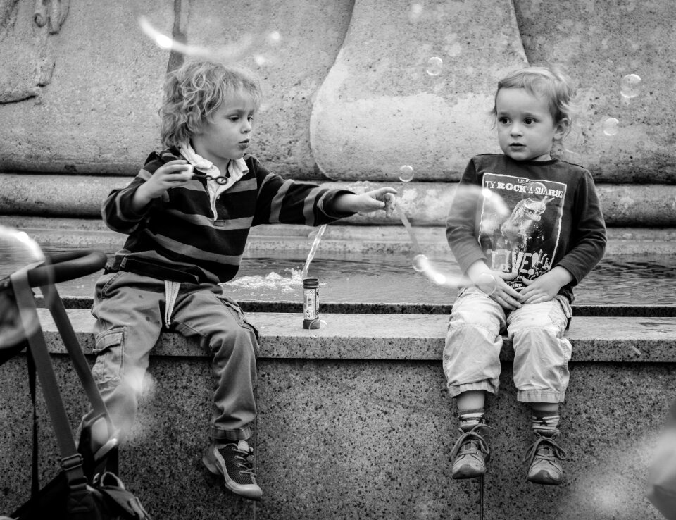 Happiness bubbles love