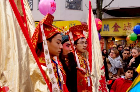 vieux sage au nouvel an chinois