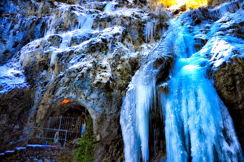 Cascata di ghiaccio