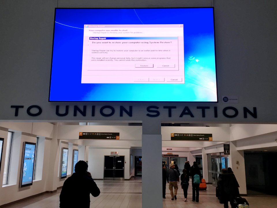 Please Reboot Union Station