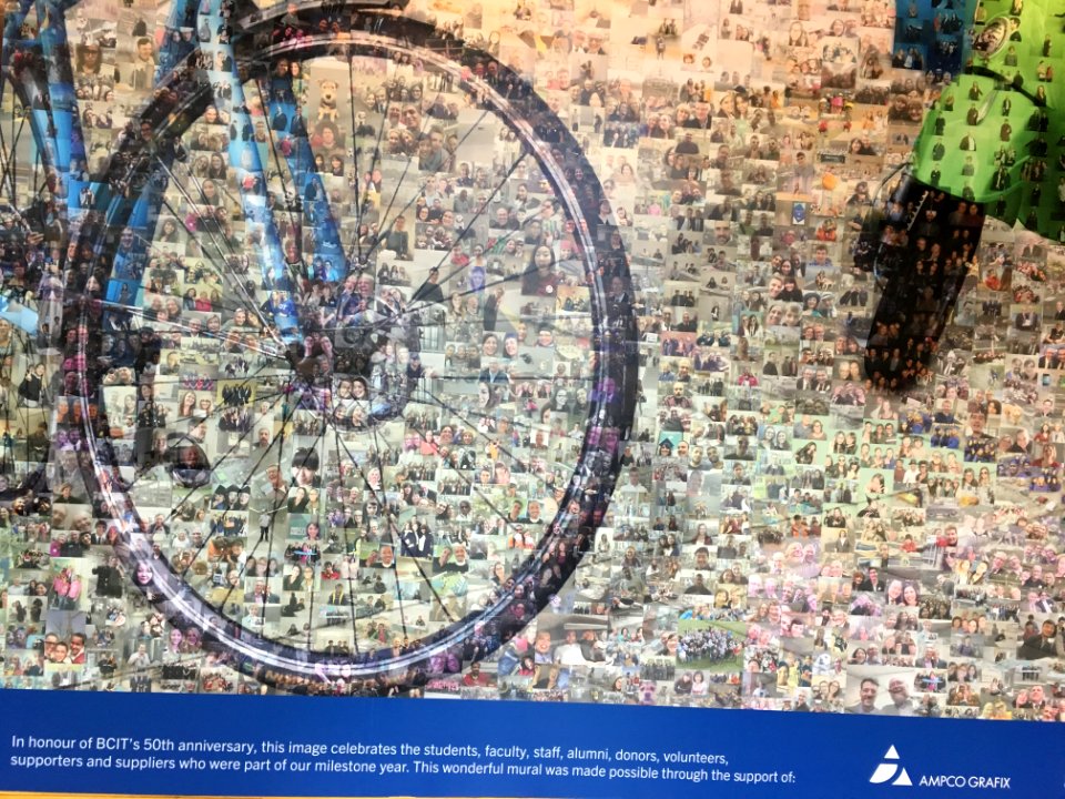 BCIT 50th Anniversary Mural