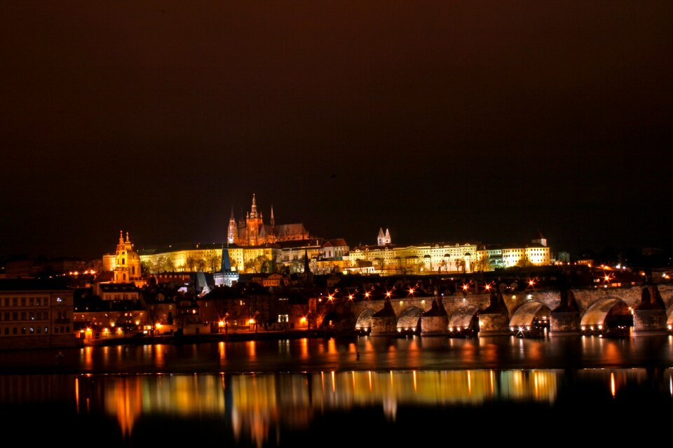 Vltava river prague czech republic