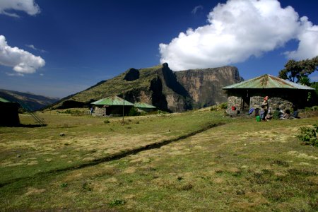 Chennek, Simien Mountains National Park, Ethiopian Highlands photo
