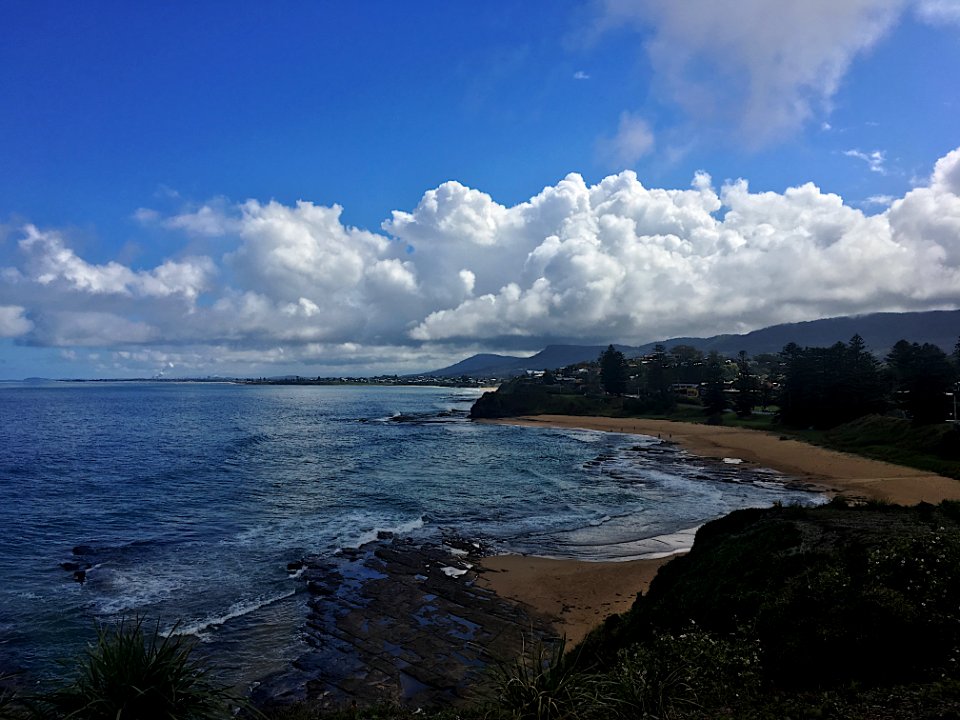 View of Austinmer Beach