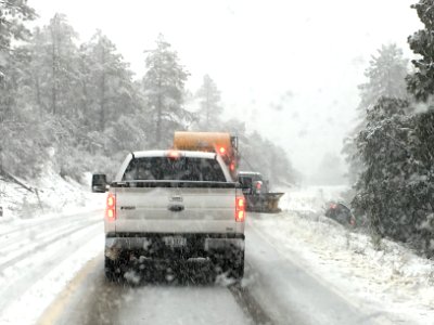 Another Car Slides off the Road