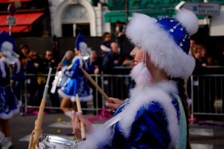 musicienne au carnaval de nice