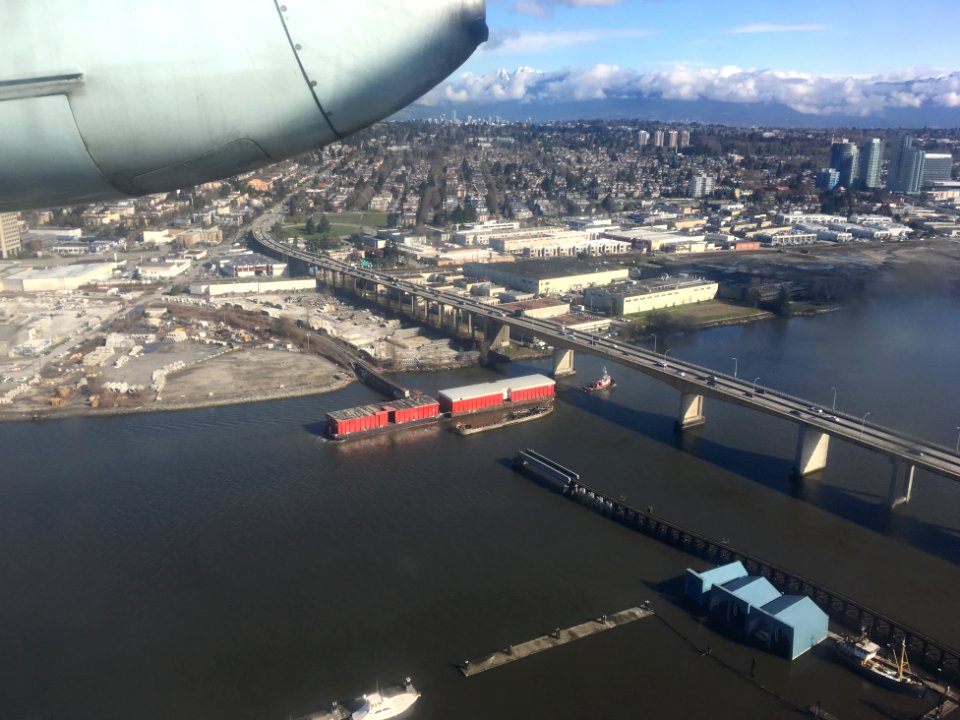 Over the Fraser River