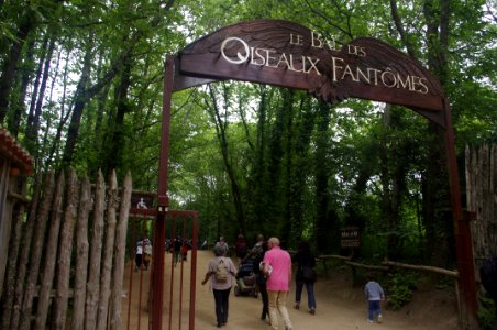 spectacle d'oiseau au puy du fou photo