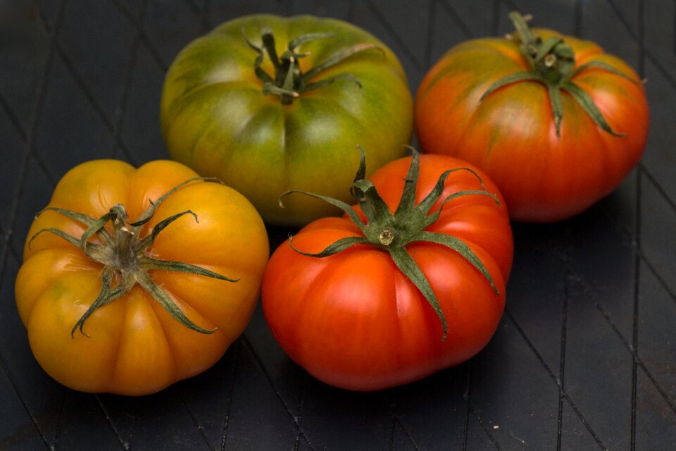 Macro tomatoes datailaufnahme