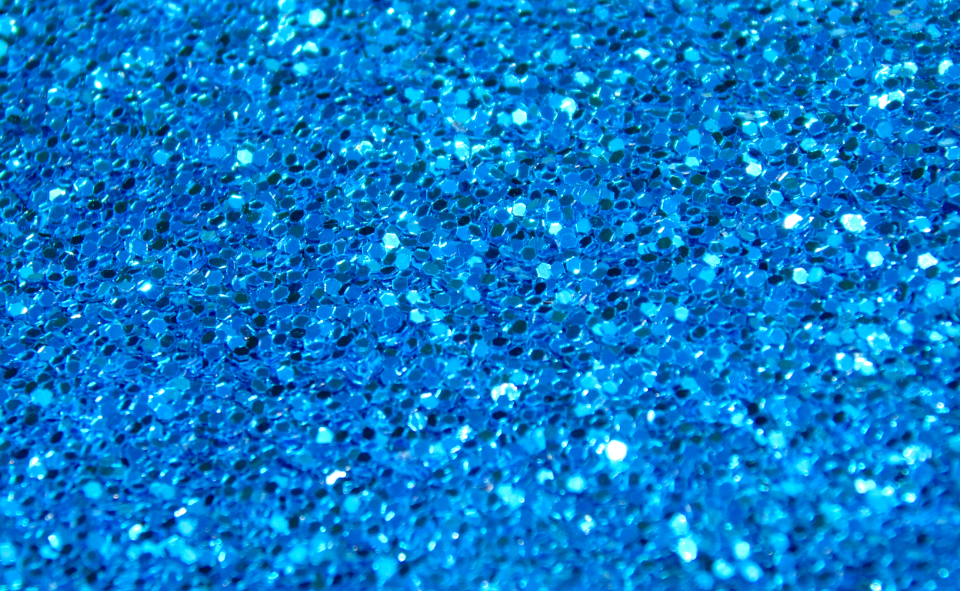 Light Blue Glitter