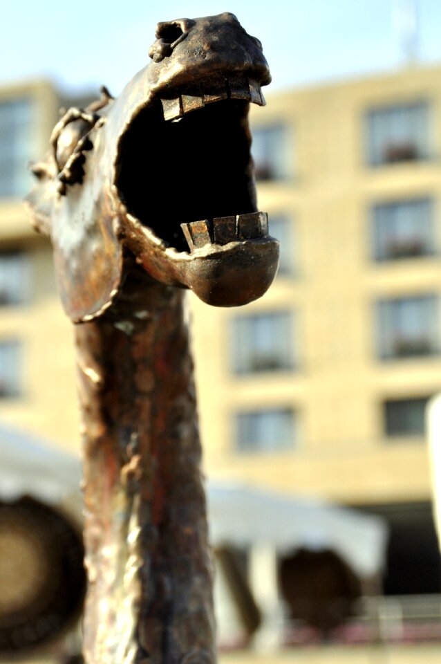 Architucture bronze horse