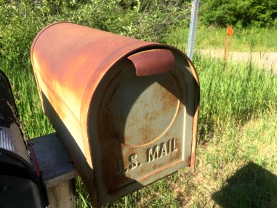 Rusty Box in Spearfish Canyon