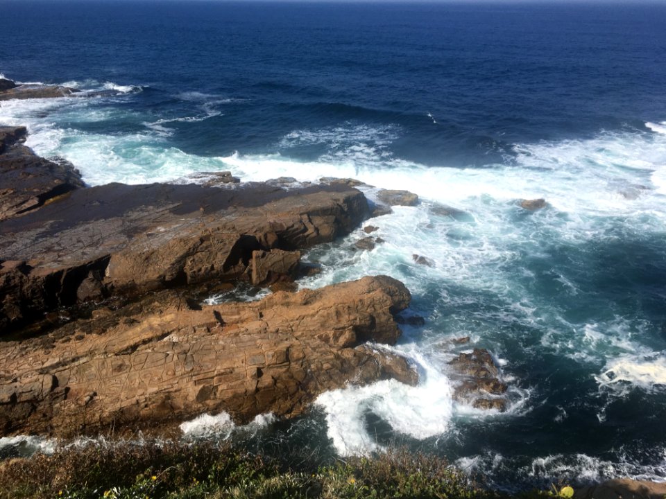 Crashing Waters off of Flagstaff Point photo