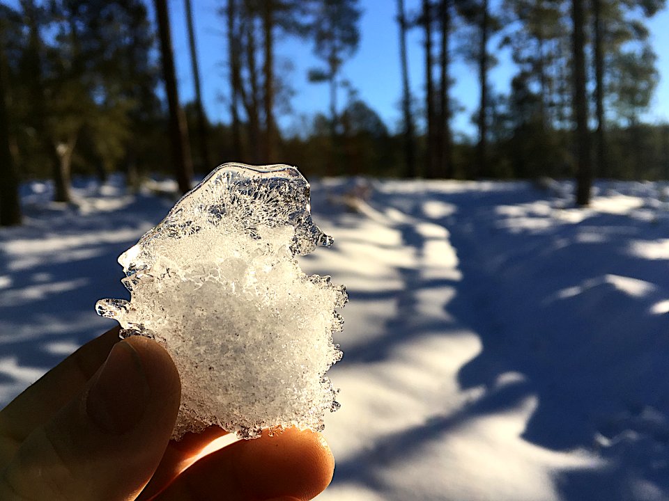 Ice is Crystalline