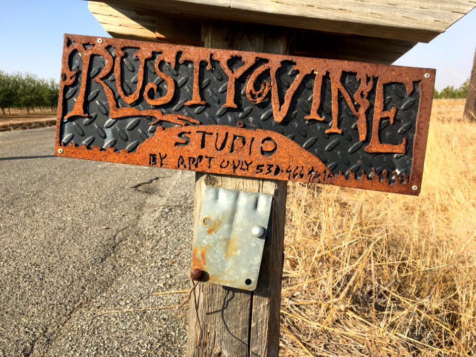 At Rusty Vine Studio