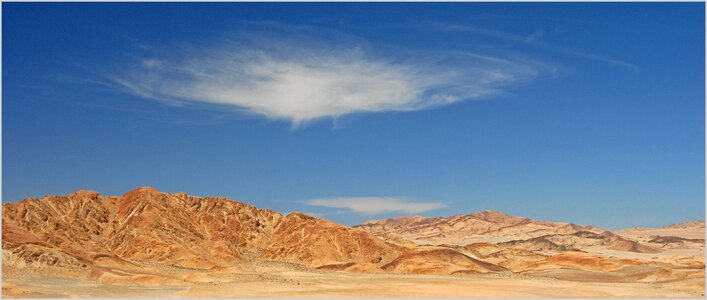Landscape mountains cloud